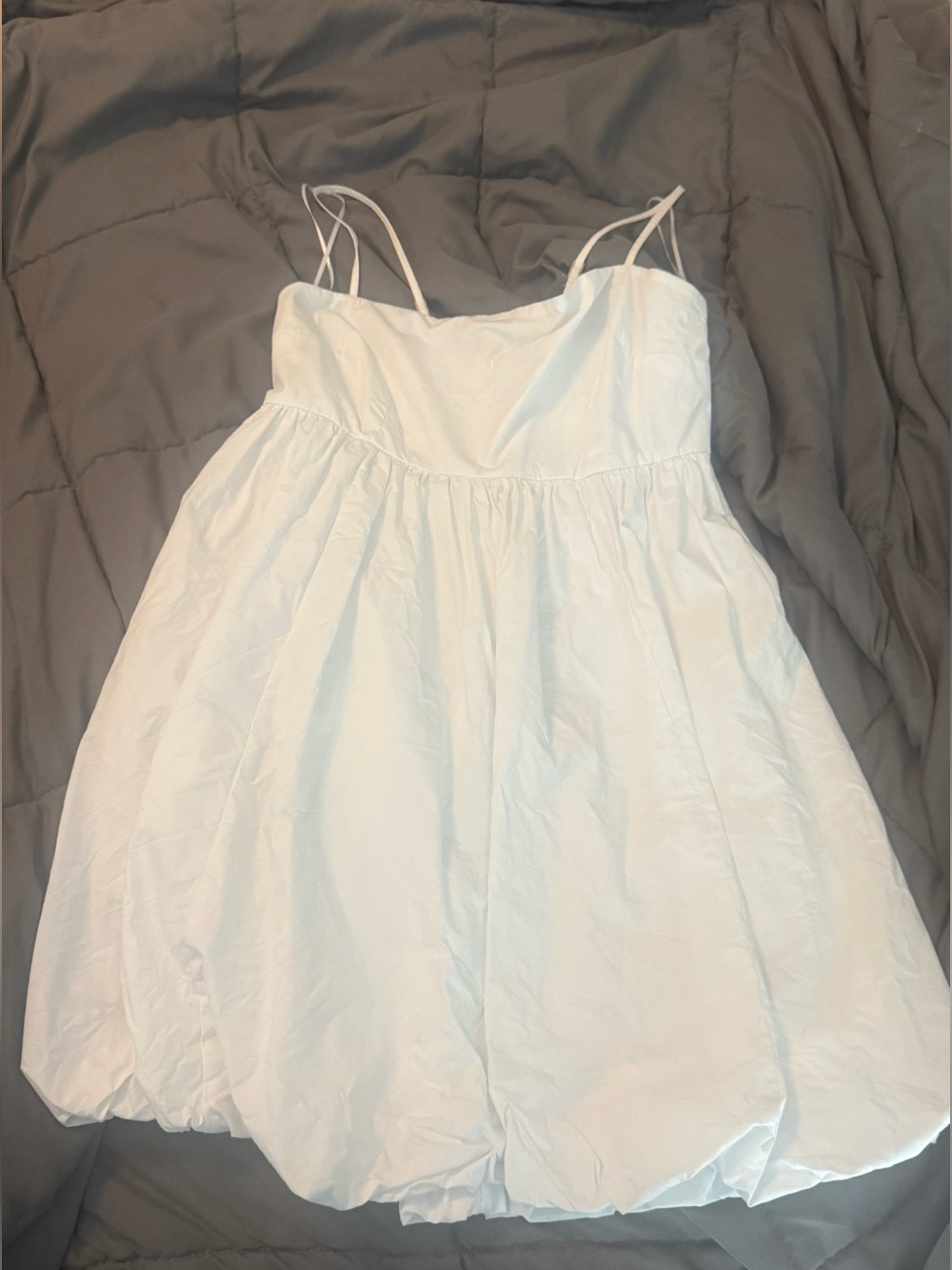 Abercrombie Babydoll Bubble Hem Mini Dress - Picture 2 of 2